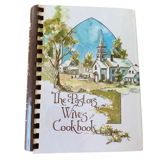 The Pastors' Wives Cookbook Sybil DuBose Wimmer Brothers 1992 Vintage - Picture 1 of 9